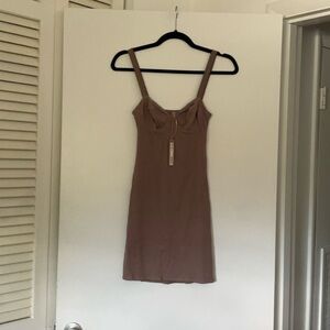 New skims cotton rib dress